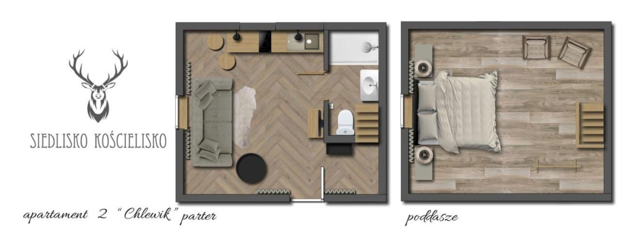 Siedlisko Koscielisko Appartement Buitenkant foto
